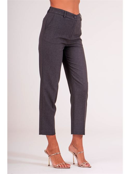 Pantalone in viscosa GM by Gai Mattiolo | GM4204GRIGIO